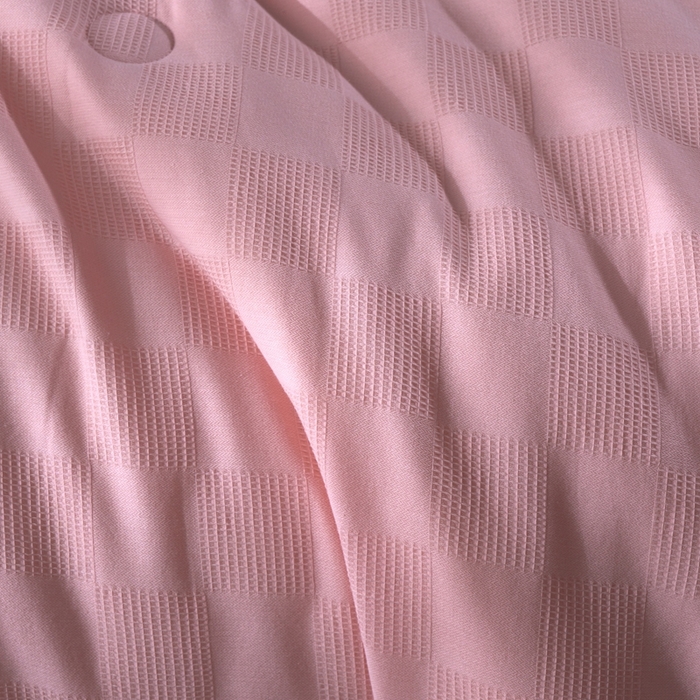 91家纺网 家纺一手货源 找家纺 朴罗 （ 原岚图） 2024新款全棉提花大豆被 粉色大豆被