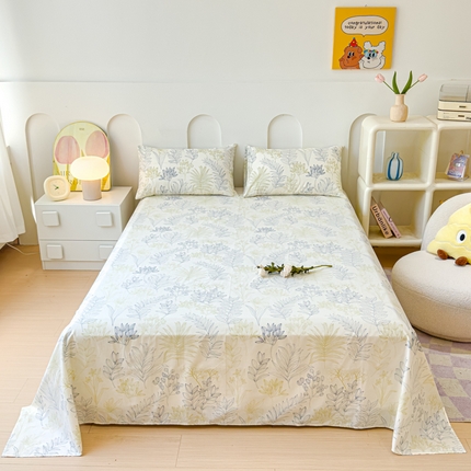 91家纺网 家纺一手货源 找家纺 （总）感遇家纺 2024新款纯棉床单床笠枕套