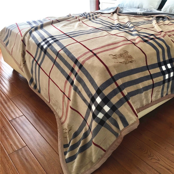 91家纺网 家纺一手货源 找家纺 卡奥家纺 2024新款双层AB版云貂绒毛毯法莱绒休闲盖毯沙发毯空调毯子 宝格