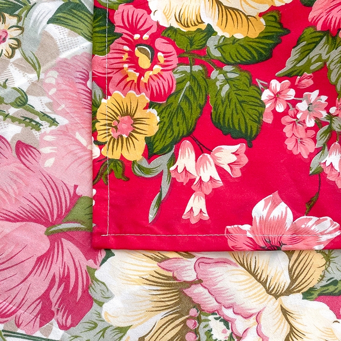 91家纺网 家纺一手货源 找家纺 梵巢家纺 2025新款加厚芦荟棉床单磨毛化纤床单花初梦