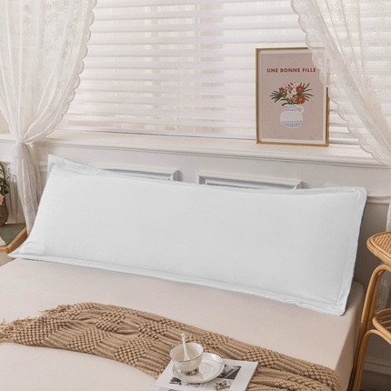 91家纺网 家纺一手货源 找家纺 20245双人枕头枕套长枕芯全棉枕芯白色枕芯长枕头双人枕芯加长枕头加长枕芯