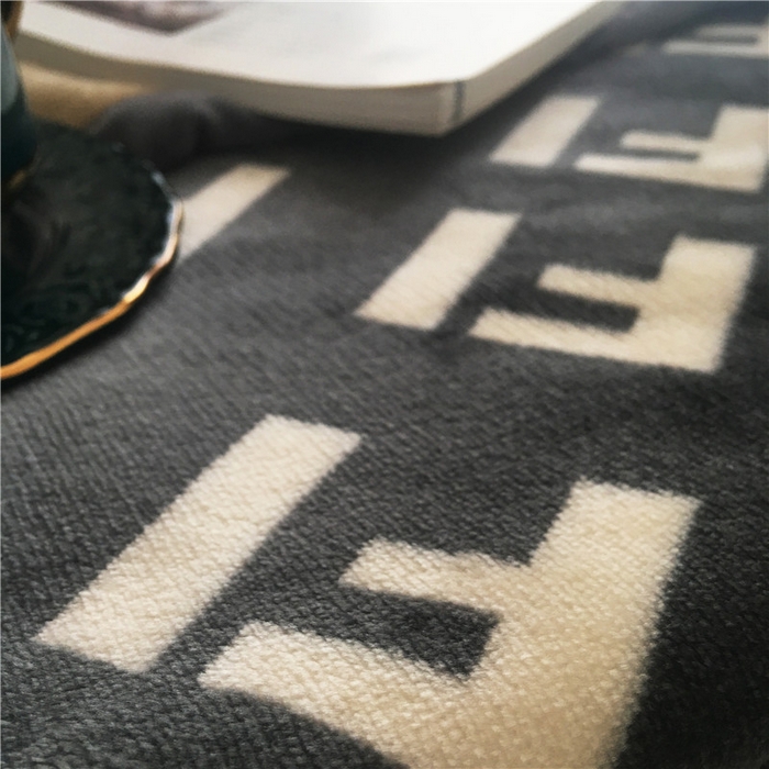 91家纺网 家纺一手货源 找家纺 卡奥家纺 2024新款双层AB版云貂绒毛毯法莱绒休闲盖毯沙发毯空调毯子 格瑞