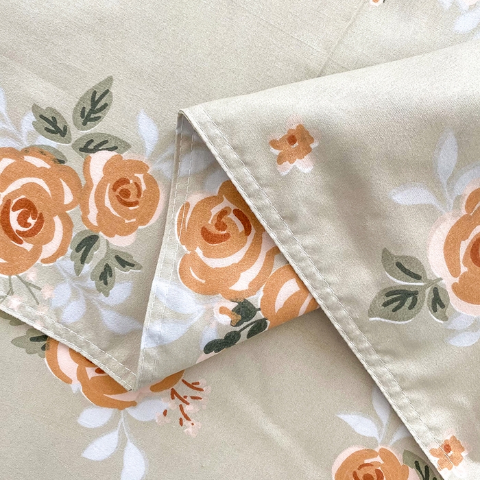 91家纺网 家纺一手货源 找家纺 梵巢家纺 芦荟棉被套，被罩化纤被套爱在花开