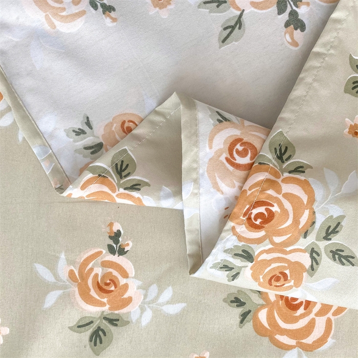 91家纺网 家纺一手货源 找家纺 梵巢家纺 芦荟棉三四件套，床单，被套，枕套化纤四件套爱在花开