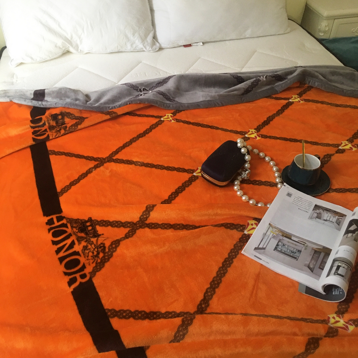 91家纺网 家纺一手货源 找家纺 卡奥家纺 2024新款双层AB版云貂绒毛毯法莱绒休闲盖毯沙发毯空调毯子 马赫拉