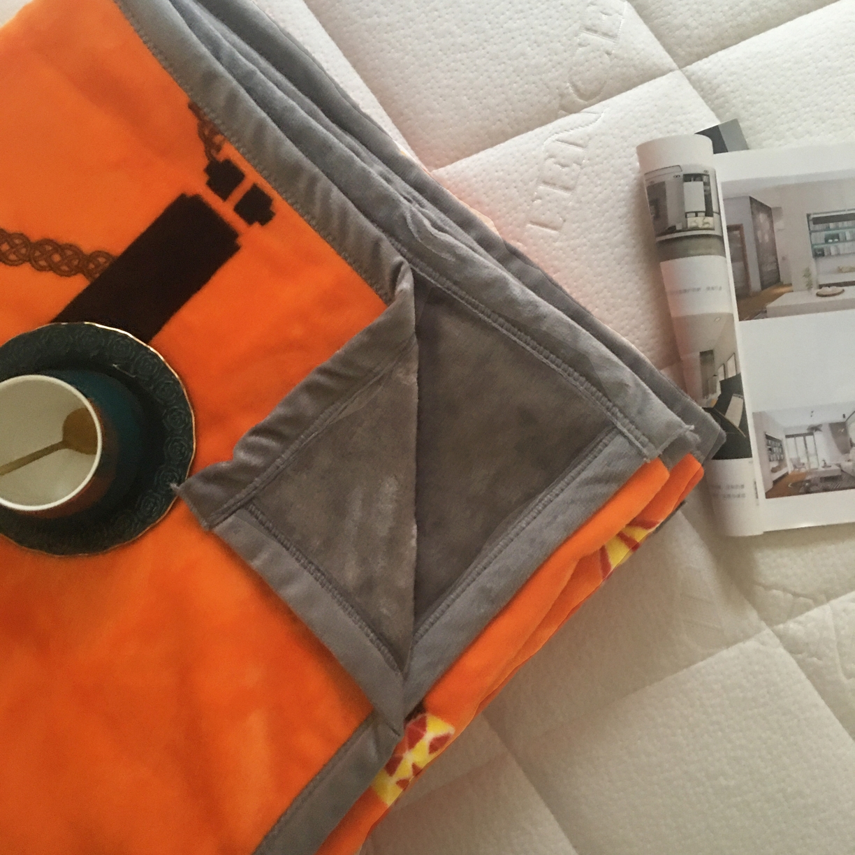 91家纺网 家纺一手货源 找家纺 卡奥家纺 2024新款双层AB版云貂绒毛毯法莱绒休闲盖毯沙发毯空调毯子 马赫拉