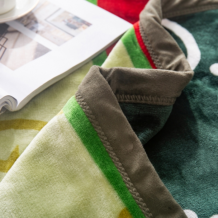 91家纺网 家纺一手货源 找家纺 卡奥家纺 2024新款双层AB版云貂绒毛毯法莱绒休闲盖毯沙发毯空调毯子 索卡