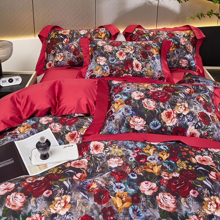 91家纺网 家纺一手货源 找家纺 （总）优姿家纺 2024新款160支长绒棉高端大版四件套