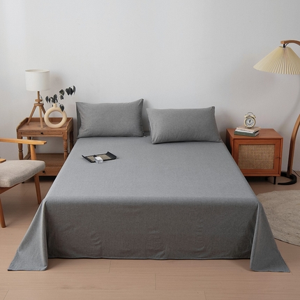 91家纺网 家纺一手货源 找家纺 （总）鑫棉坊 2024新款全棉色织水洗棉床单