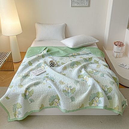 91家纺网 家纺一手货源 找家纺 （总）源舜家纺 2025新款全棉斜纹水洗印花多用被盖