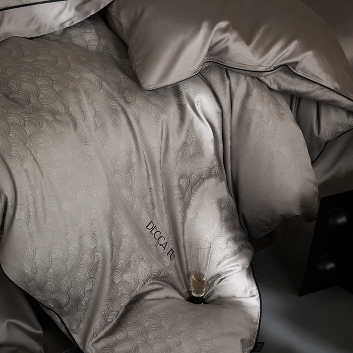 91家纺网 家纺一手货源 找家纺 （总）安莱生活 2024新款60S天丝棉提花四件套三系列（银丝款）--天丝棉铂金商务款