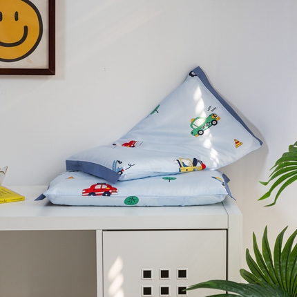 91家纺网 家纺一手货源 找家纺 （总）姝辰 2024新款A类莱赛尔天丝儿童枕套