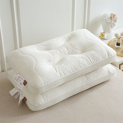 91家纺网 家纺一手货源 找家纺 （总）2024新款胶韵诗乳胶凉感丝枕芯冰丝含有乳胶片头