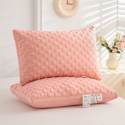 91家纺网 家纺一手货源 找家纺 （总）煌朝家纺 2024新款针织小方格枕