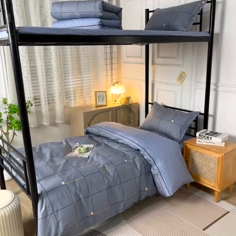 91家纺网 家纺一手货源 找家纺 锦润家纺 2024新款13372床笠床垫套全棉印花三件套朵拉