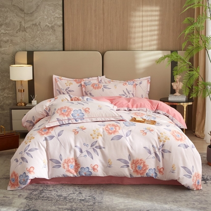 91家纺网 家纺一手货源 找家纺 （总）金纱玉纺家纺 2024新款加厚AB版四件套