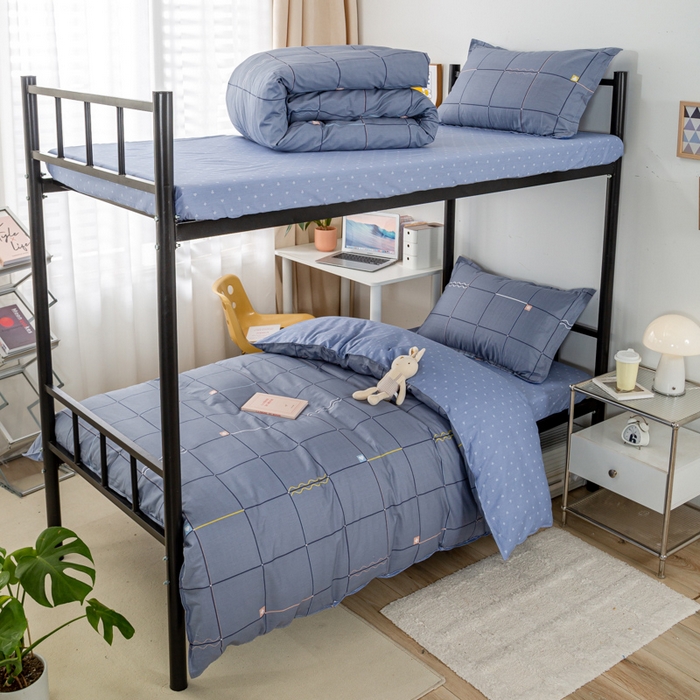 91家纺网 家纺一手货源 找家纺 锦润家纺 2024新款13372床笠床垫套全棉印花三件套朵拉