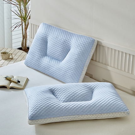 91家纺网 家纺一手货源 找家纺 （总）梵希良品家纺 2024新款冰丝凉豆豆软枕头护颈椎助睡眠枕芯