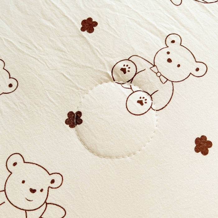 91家纺网 家纺一手货源 找家纺 美梦里 2024新款A类水洗棉棉花夏被夏凉被空调被子 小熊星愿