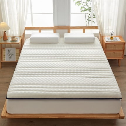 91家纺网 家纺一手货源 找家纺 （总）羽涵家纺  2024新款10A抗菌10A抗菌华夫格提花棉花床垫-成人单边款