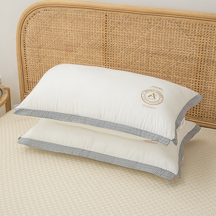 （总）贵夫人 2024新款A类云朵泡泡纱安睡枕枕头枕芯