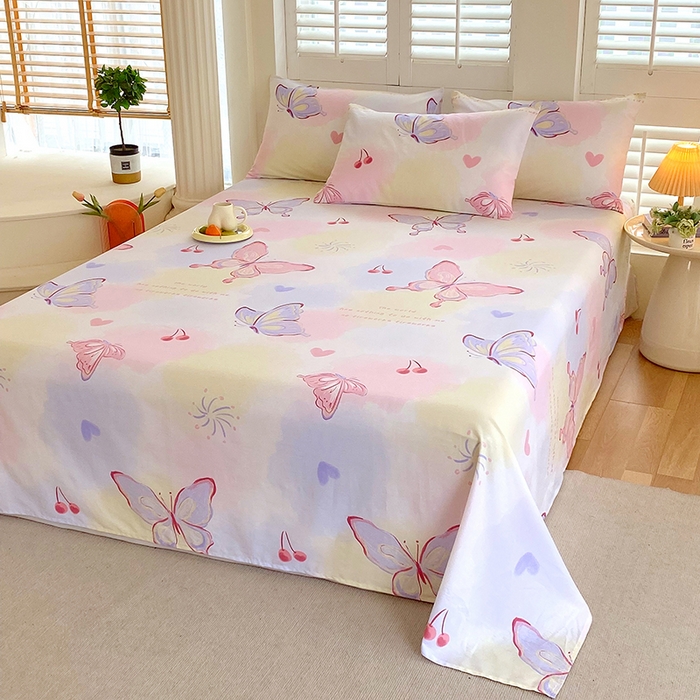 91家纺网 家纺一手货源 找家纺 （总）金鑫汇家纺 2024新款精梳全棉单品四件套系列第二批-单床单