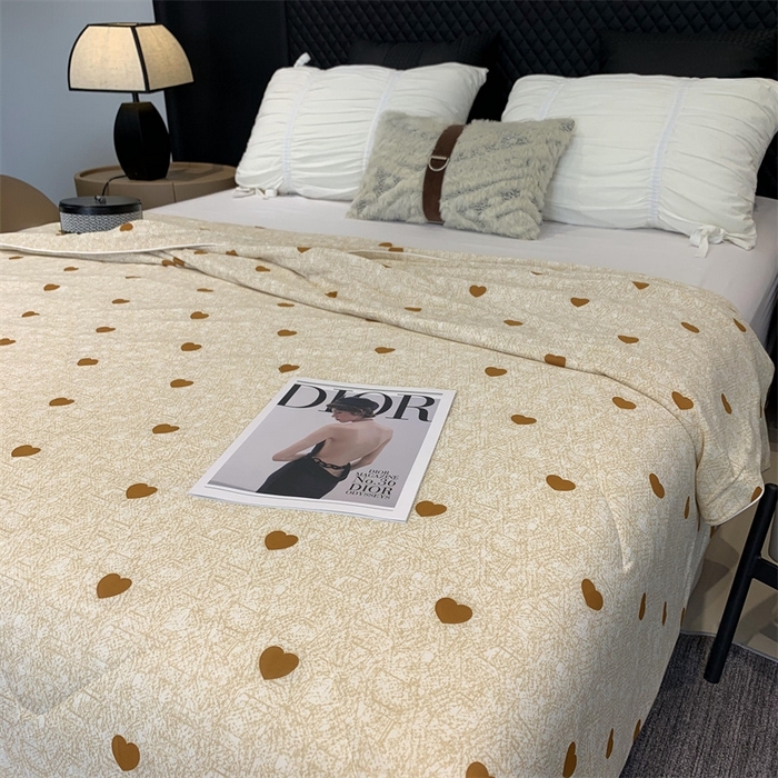 91家纺网 家纺一手货源 找家纺 奈萝家纺 2024新款A类凉感丝小凉皮夏被可机洗夏被新品空调被小爱心咖