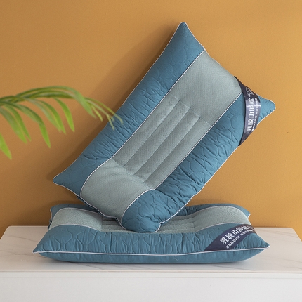 91家纺网 家纺一手货源 找家纺 （总）芯奇想 枕头枕芯2024新款全棉决明子枕全棉乳胶理疗枕护颈枕