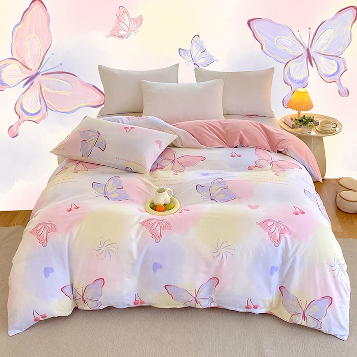 91家纺网 家纺一手货源 找家纺 （总）金鑫汇家纺 2024新款精梳全棉单品四件套系列第二批-单被套