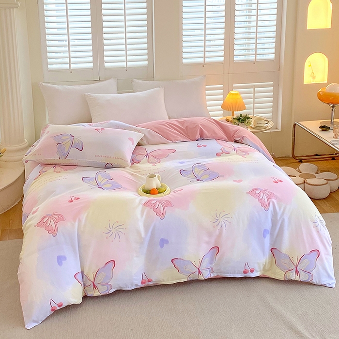 91家纺网 家纺一手货源 找家纺 （总）金鑫汇家纺 2024新款精梳全棉单品四件套系列第二批-单被套