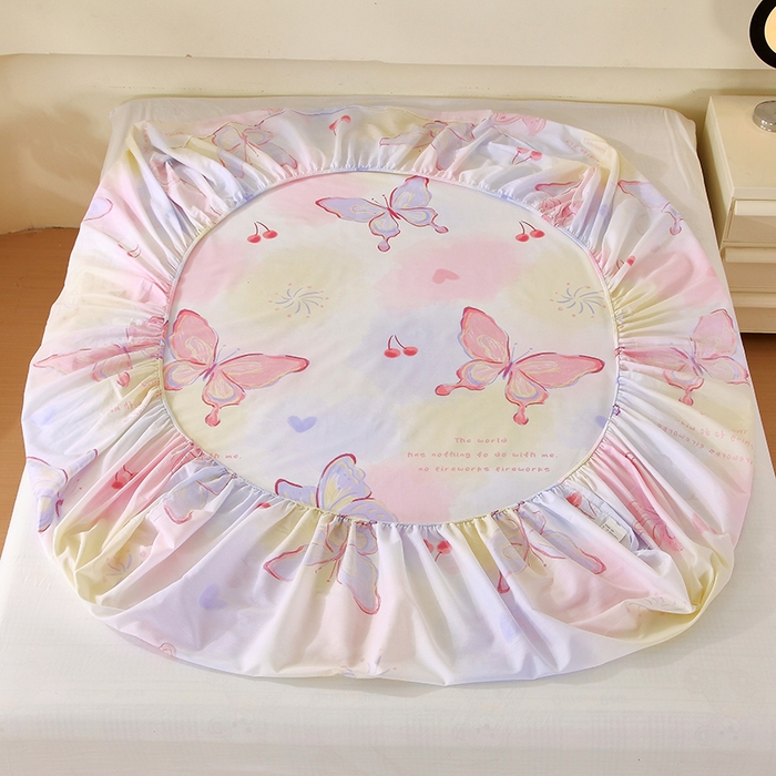 91家纺网 家纺一手货源 找家纺 （总）金鑫汇家纺 2024新款精梳全棉单品四件套系列第二批-单床笠