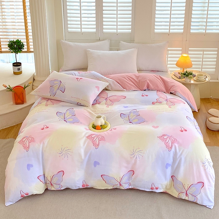 91家纺网 家纺一手货源 找家纺 （总）金鑫汇家纺 2024新款精梳全棉单品四件套系列第二批-单被套