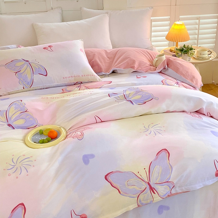 91家纺网 家纺一手货源 找家纺 （总）金鑫汇家纺 2024新款精梳全棉单品四件套系列第二批-单被套