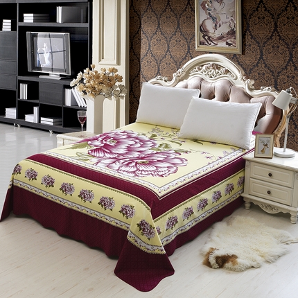 91家纺网 家纺一手货源 找家纺 （总）润淳 2025新款全棉活性磨毛国民床单