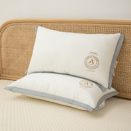 91家纺网 家纺一手货源 找家纺 （总）贵夫人 2024新款A类云朵泡泡纱安睡枕枕头枕芯