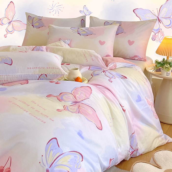 91家纺网 家纺一手货源 找家纺 （总）金鑫汇家纺 2024新款精梳全棉单品四件套系列第二批-四件套