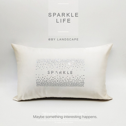 91家纺网 家纺一手货源 找家纺 （总）露函家居 2024款禅丝高精密字母小方钻抱枕芯腰枕靠枕头