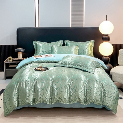 91家纺网 家纺一手货源 找家纺 （总）莱欧纳家纺 2025新款轻奢欧式提花四件套