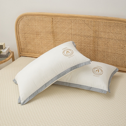 91家纺网 家纺一手货源 找家纺 （总）贵夫人 2024新款A类云朵泡泡纱安睡枕枕头枕芯