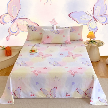 （总）金鑫汇家纺 2024新款精梳全棉单品四件套系列第二批-单床单