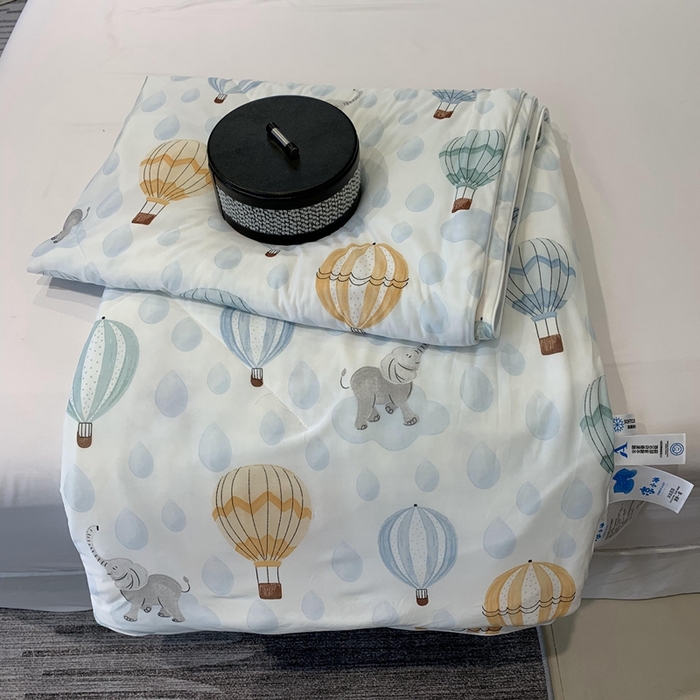 91家纺网 家纺一手货源 找家纺 奈萝家纺 2024新款A类凉感丝小凉皮夏被可机洗夏被新品空调被热气球