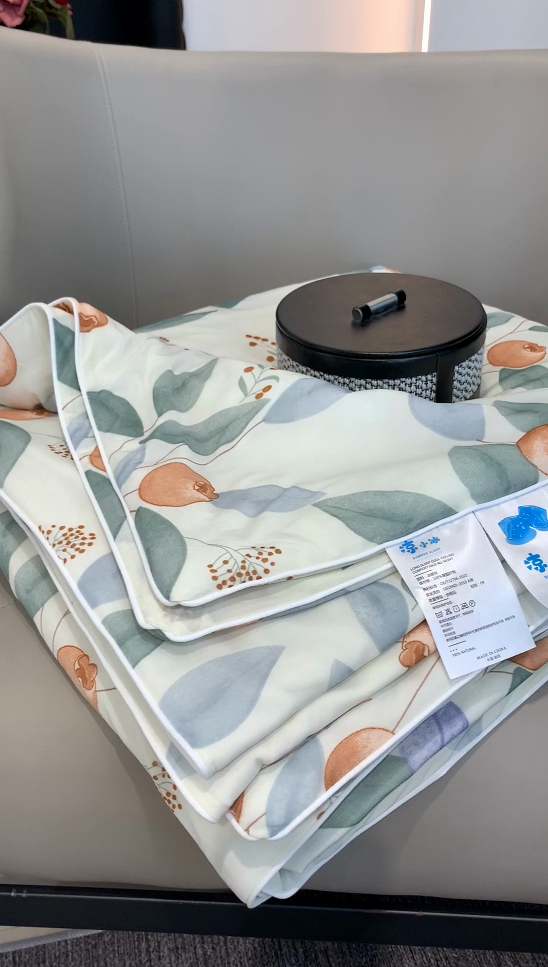 91家纺网 家纺一手货源 找家纺 奈萝家纺 2024新款A类凉感丝小凉皮夏被可机洗夏被新品空调被盛夏果实