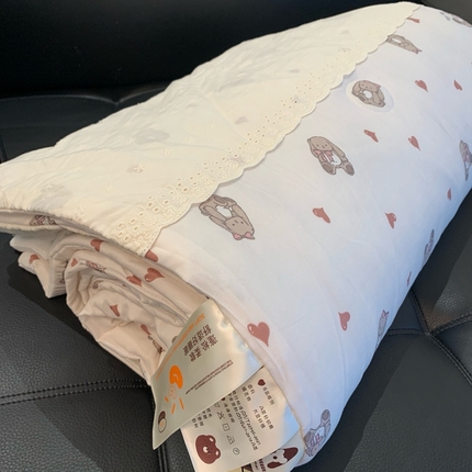 （总）奈萝 2024新款法式花边针织夏被春秋被