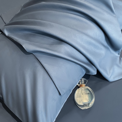 91家纺网 家纺一手货源 找家纺 （总）柠馨2024新款都市贵族系列13376铂金新疆长绒棉纯色单品系列--单枕套