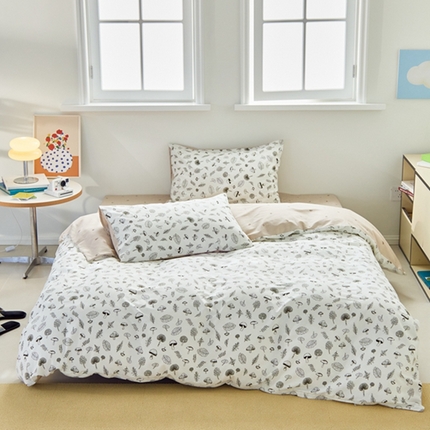 原研家居 2024新款40支全棉13070印花系列四件套（第4批） 蘑菇精灵