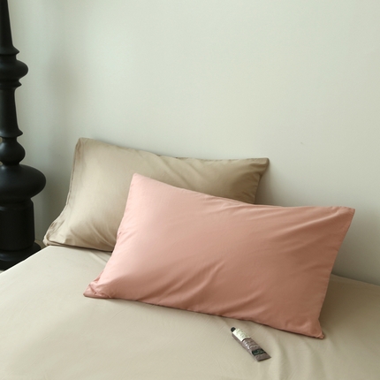 91家纺网 家纺一手货源 找家纺 （总）柠馨2024新款都市贵族系列13376铂金新疆长绒棉纯色单品系列--单枕套