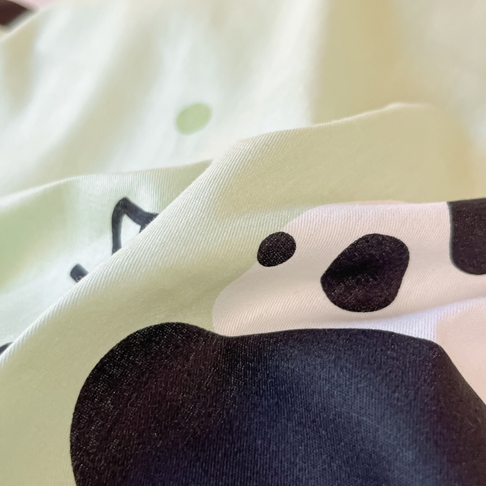 91家纺网 家纺一手货源 找家纺 寻米 2024新款全棉印花学生床三件套 爱你熊