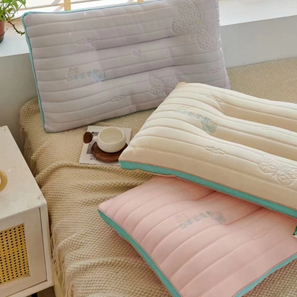 91家纺网 家纺一手货源 找家纺 （总）其乐枕芯 2024新款冰丝乳胶护颈枕超30天不退不换 