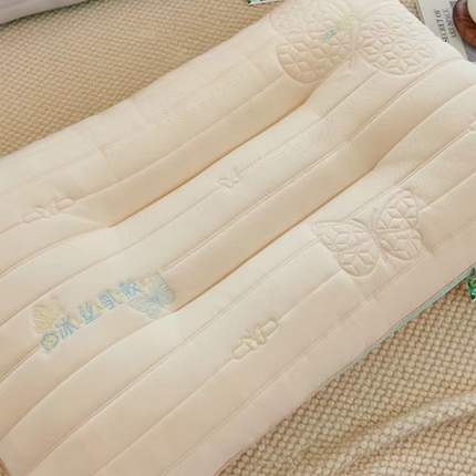 91家纺网 家纺一手货源 找家纺 （总）其乐枕芯 2024新款冰丝乳胶护颈枕超30天不退不换 