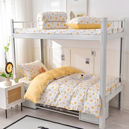 91家纺网 家纺一手货源 找家纺 （总）斯尔顿 2025新款全棉小清新款学生三件套